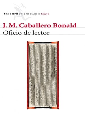 cover image of Oficio de lector